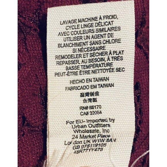 Free People Dress Womens Medium A-Line Sleeveless Crochet Lace Cut Out Back Boho - Picture 8 of 8